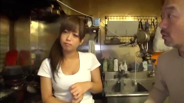 Petite Japanese housewife fucked hard on the table 4