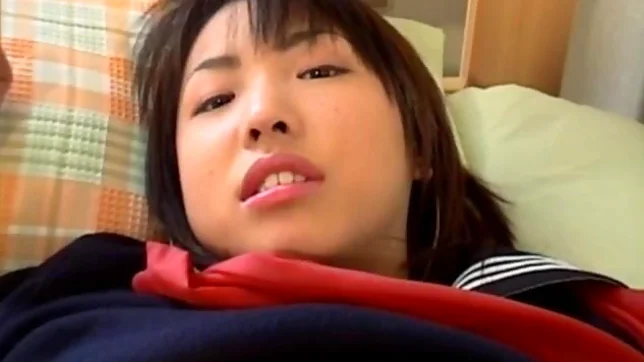 Kaori cum on tit in school uniform 2