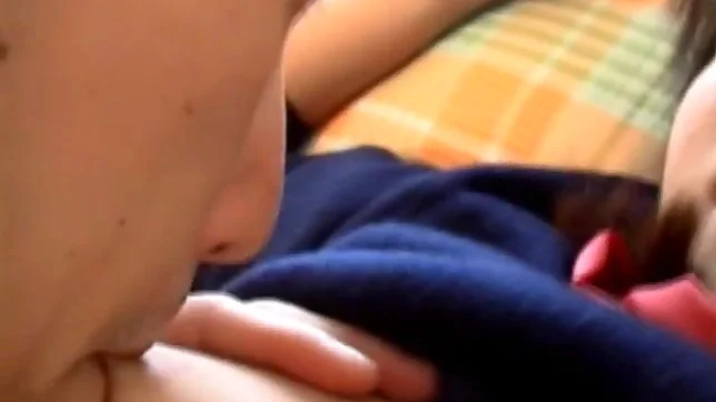 Kaori cum on tit in school uniform 2