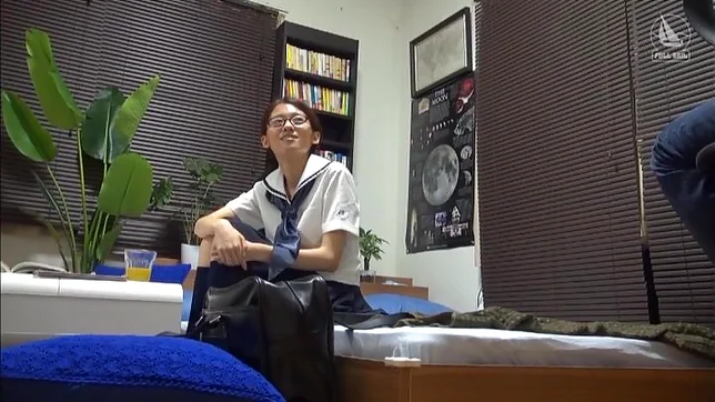 Lucky studs enjoys a Japanese schoolgirl 2