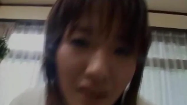 folded Schoolgirl Akane Yoshizawa Rides His Dick