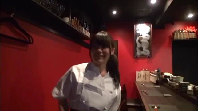 Japanese AV Model is a nice teen getting a hardcore fuck 4