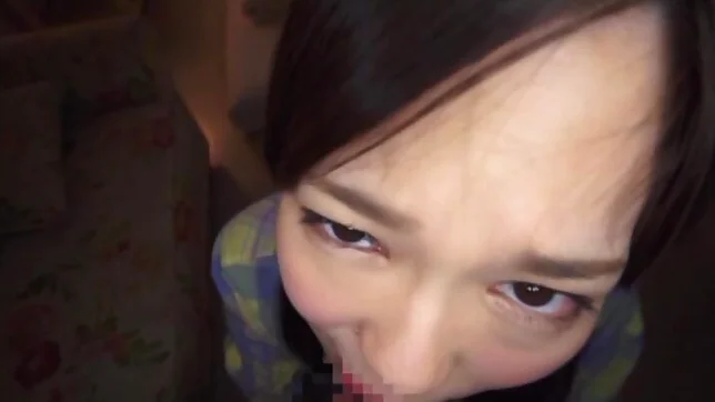 Lustful Japanese amateur Miki Yoshimura sucks and rides rod