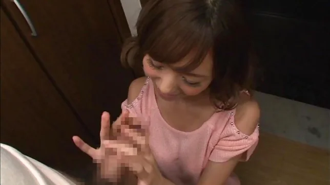 Alluring Aino Kishi on her knees sucking a massive dick 3