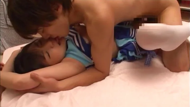 Japanese AV Model in cheerleading outfit hardcore action with cum in mouth 2