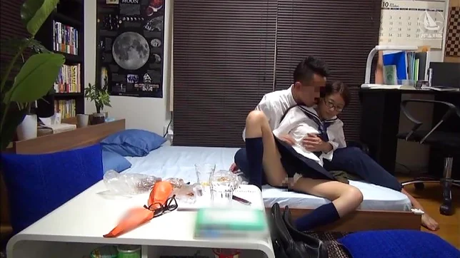 Lucky studs enjoys a Japanese schoolgirl 8