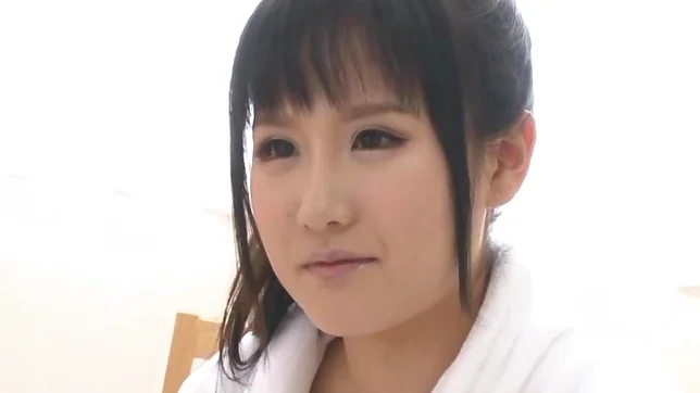 Top notch Japanese AV girl Asahi Yuuki shows off and rubs her pussy 2