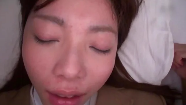 Schoolgirl wants to get cum in mouth 2