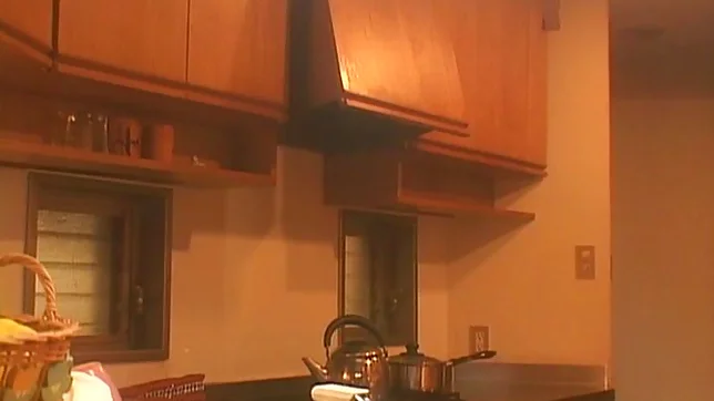 Sexy JP housewife Akiho Yoshizawa washes her hubby and jerks him off