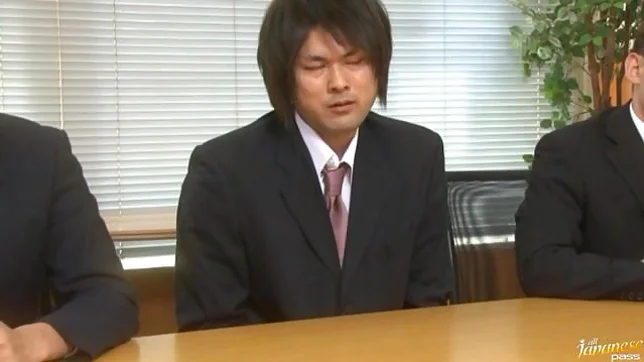 Rika Sugisaki Asian chick is a big tit secretary 2