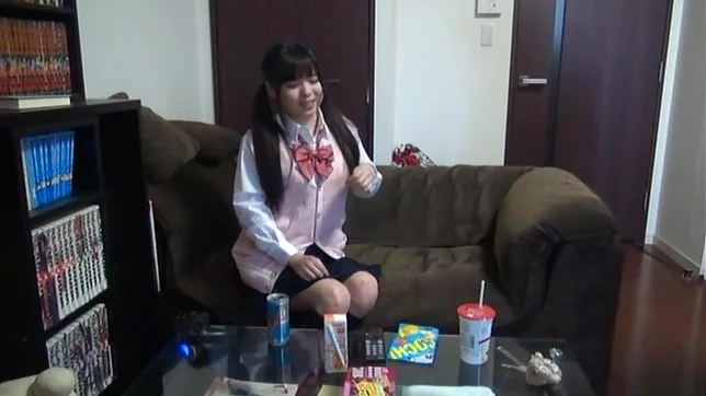 Hot school girl enjoys as she is nailed