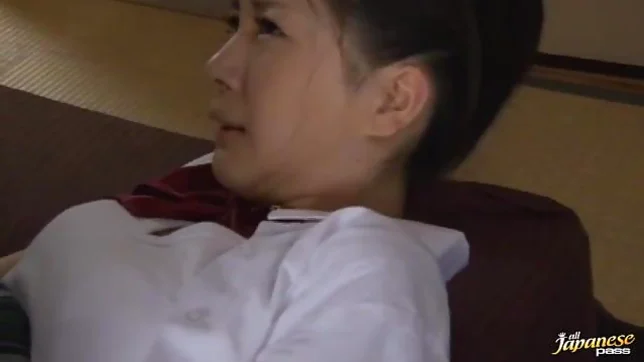 Sexy Schoolgirl Uses Her Whole Body To Get Him Cumming 5