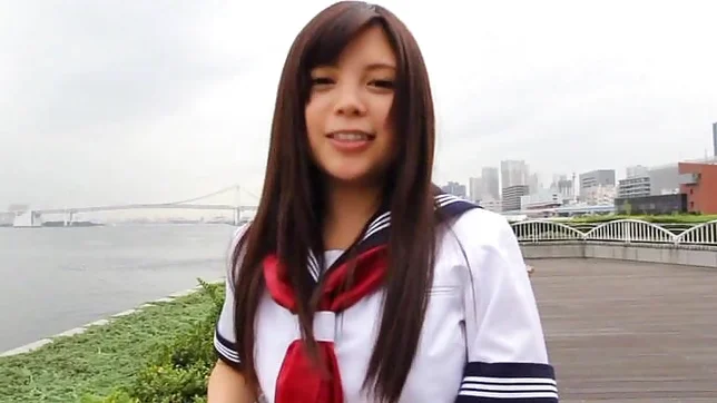 Teen Rina Itou loves to suck and fuck 3