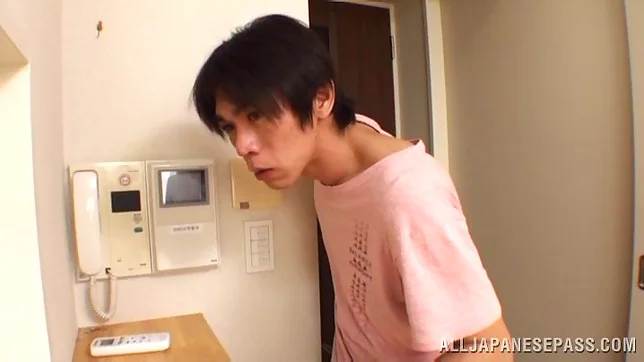 Hot Japanese teen Marika Tsutsui gets amazed of hard drilling 3