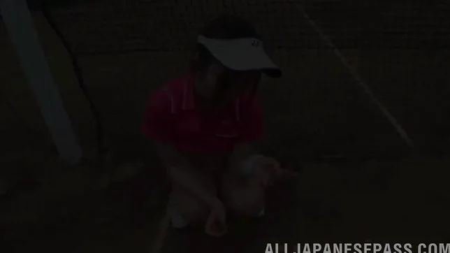 Japanese teen hottie Aya Shiomi gets massaged with oil 3