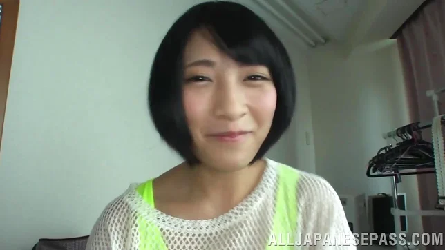 Sexy chick in a short skirt, Miku Abeno boasts of her cock sucking s 6