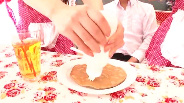 Frisky Japanese young girls share hard cock of impressive guy 5