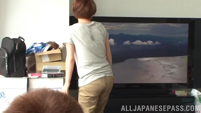 Teen Aina Tsuji gets seduced by horny and hot stud 7