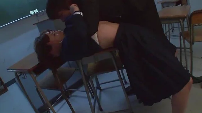 Naughty teen Ayumi Kimino engulfs cock and spreads legs for hardcore fucking