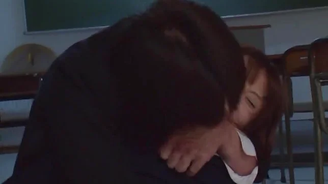 Naughty teen Ayumi Kimino engulfs cock and spreads legs for hardcore fucking