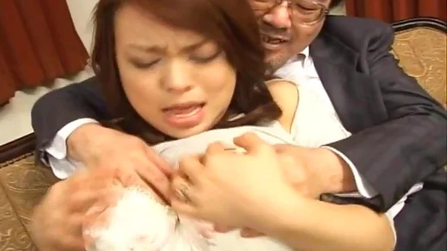 Reiko Nakamori Asian model gets a hard cock in her face