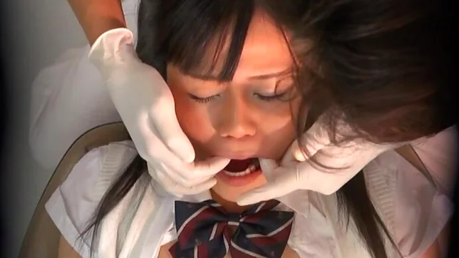 Juicy Japanese AV model is screwed by a horny dentist 2