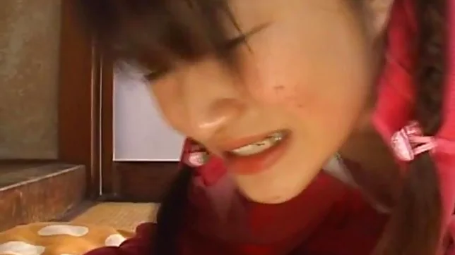 Risa Hano Naughty schoolgirl sucks cock