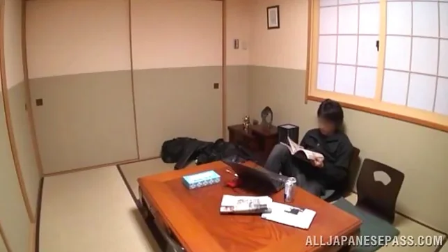 Kinky and hot Japanese young girl seduces her friend 4