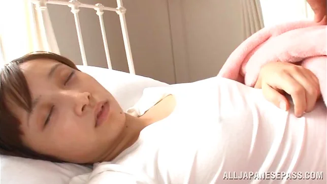 Naughty Asian babe Ayumi Kimino gets her kitty drilled