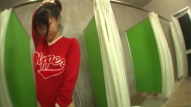 Hot Japanese AV Model receives pussy stimulation