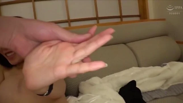 Japanese teen girl in wet panties gets pussy toyed