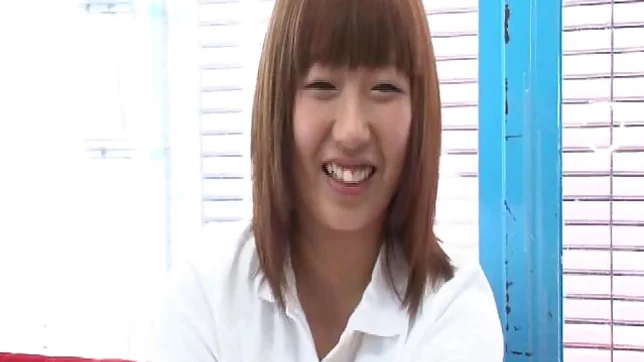 Japanese AV model in school uniform rides stiff cock 4