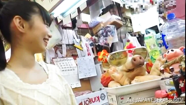 Japanese AV model in her sexy black stockings 2