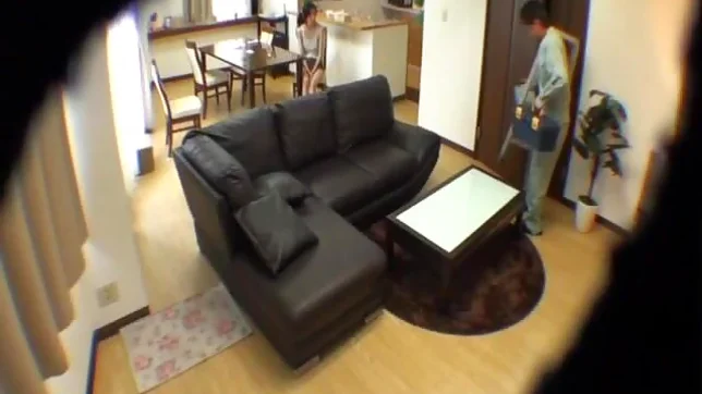 Japanese Av model is a hot mature chick sucking cock 5