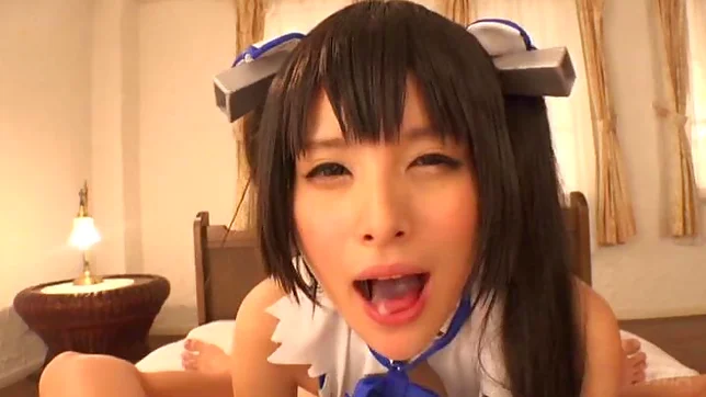 Gorgeous teen in kinky cock sucking session 3