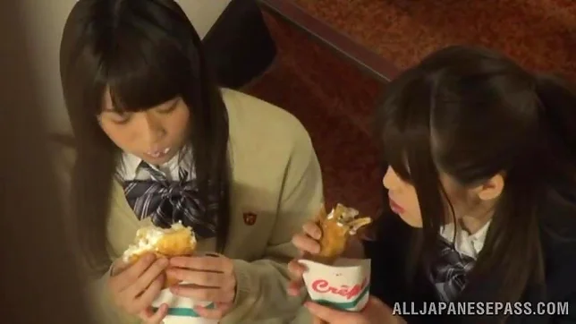 Beautiful Asian schoolgirl gets amazing sex experience 6