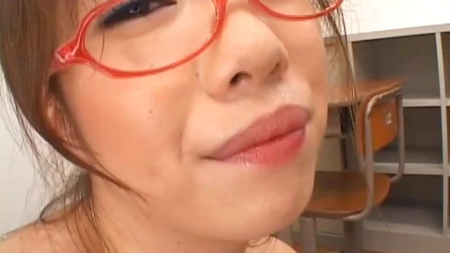 Nami Kimura Naughty Asian teacher sucks cock 3