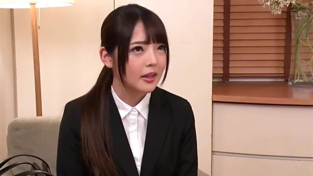 Japanese schoolgirl is ready for a one on one with her teacher 4