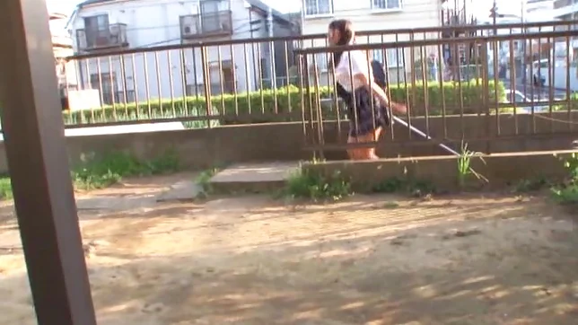 Juicy Tokyo girl in a school uniform sucks and rides a dick in pov 2