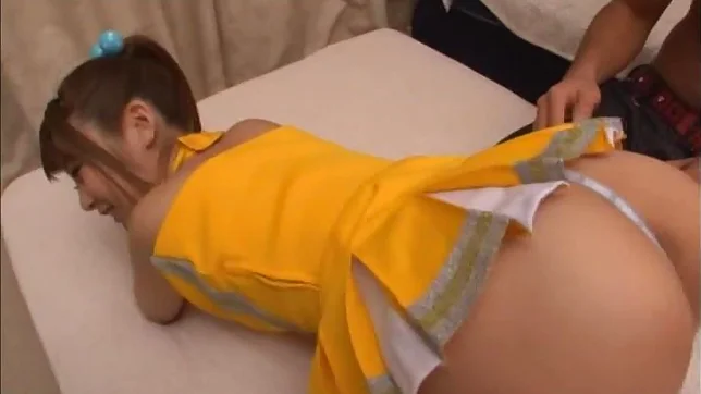 Lust filled Japanese AV Model is a nice teen with sex toys 5