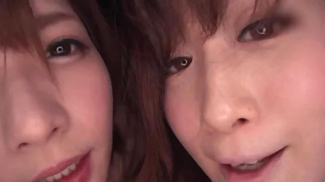 POV cock sucking session with two teens 5