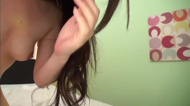 Petite beauty loves her wet cunt nailed 4