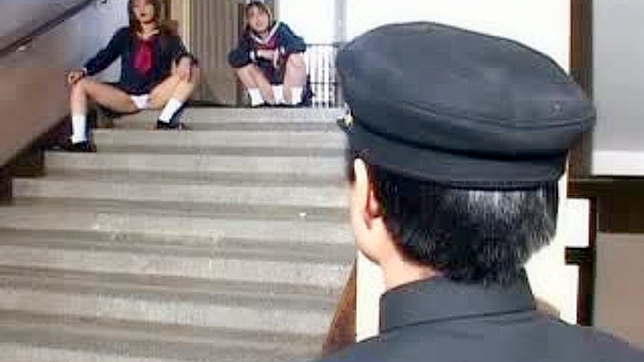 Lucky Mailman Gets Fucked by Three Wild Asian Girls Hard