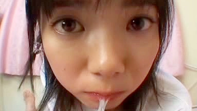 Cute Asian Teen 18+ Shows Her Amazing Cock-Sucking Skills