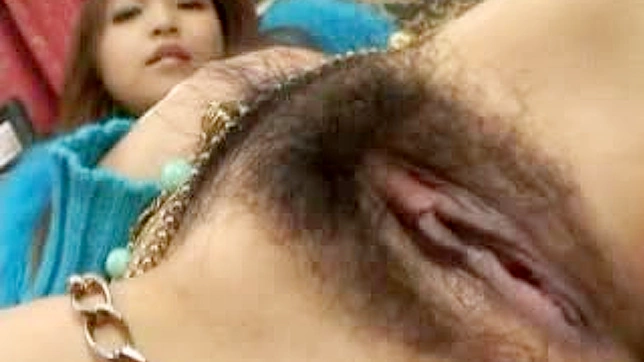 Hairy Asian Pussy Delights in Miyo Kasuge's Wet Show Off